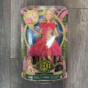 Mattel Wicked Movie Glinda Witch 12.75" Doll * Ariana Grande Rare Banned